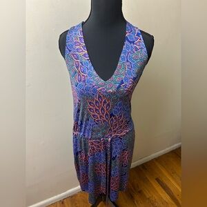 Vibrant Sleeveless Maxi Dress